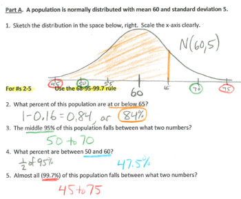 Preview of Statistics Quiz: the normal distribution