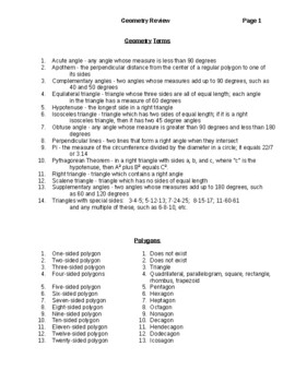 Preview of Quizbowl Study: Geometry Shortcuts