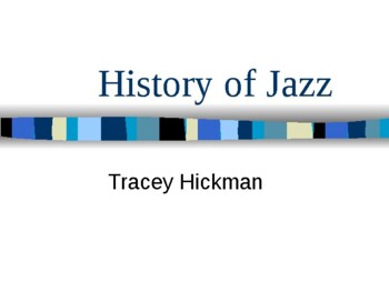 Preview of Quizbowl Study: History of Jazz