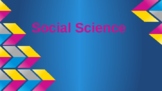Quizbowl Study: Social Sciences