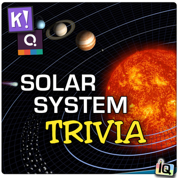 Preview of Solar System Trivia - Quizizz, QR Codes, and Kahoot! | Distance Learning