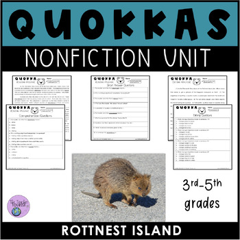 Preview of Quokka Nonfiction Unit