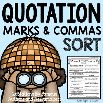 Preview of Quotation Marks L.4.2.B