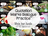 Quotation Marks (Dialogue) - Picture Writing Prompts and J
