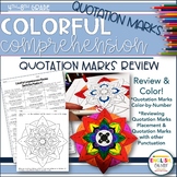 Quotation Marks Review Color by Number