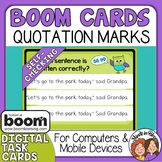 Quotation Marks for Grades 2-3 Digital Boom Cards