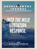 Quotation Response for "Into the Wild" Film (2007): Double