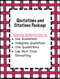 Quotations and Citations Package