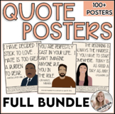 Quote Posters with CONTEXT Bundle | Heritage Month Posters