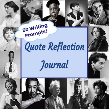 Preview of Quote Reflection Journal
