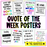 Quote of the Week Posters