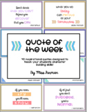 Quote of the Week Posters