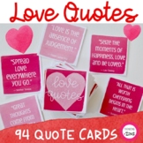 Love Quotes - Inspirational Quotes - Valentine's Day Quote Cards