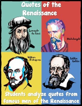 Preview of Quotes of the Renaissance