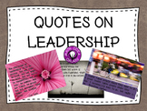 Quotes on Leadership for Students