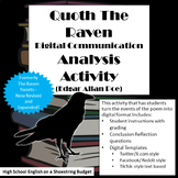 Quoth the Raven Digital Communication Analysis Activity (E