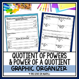 Quotient of Powers and Power of a Quotient Rule Guided Note Pages