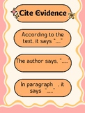 Quoting Evidence: Retro-Themed Cite Evidence and Elaborati