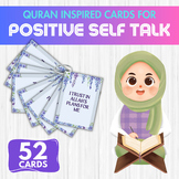 Quran Inspired Positive Self Talk and Affirmation Cards Co