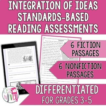 Preview of R.7, R.8, R.9 Differentiated Standards-Based Reading Assessments