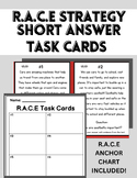 R.A.C.E Short Answer Practice Task Card Scoot with Anchor Chart