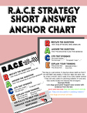 R.A.C.E Strategy Short Answer Response Anchor Chart Graphi