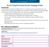 R.A.F.T.ing the Great Pacific Garbage Patch
