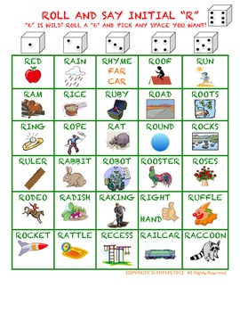 Preview of R  ARTICULATION DICE GAMES BUNDLE