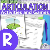 R Articulation Worksheets Activities and Games