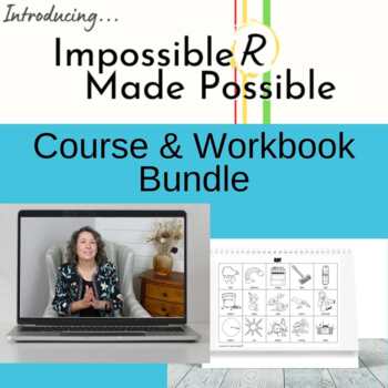 Preview of R Articulation Bundle for Impossible R Made Possible - Course, Workbook & eBook
