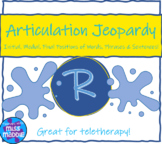 R Articulation Jeopardy - Teletherapy/Distance Learning Ar