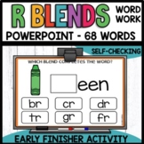 R Blend Word Work Activities | Early Finisher Activities