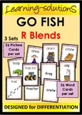 R BLENDS Game - GO FISH - 3 Sets/26 pairs per set - Design