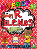 R Blends Worksheets and Activities No Prep Pack (Beginning Blends)