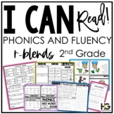 R Blends 2nd/Advanced Fluency Activities and Reading Compr