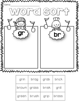 r blends activity pack by laura boriack over the 1st