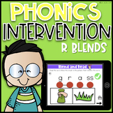R Blends Phonics Games| Digital Phonics Intervention | Int