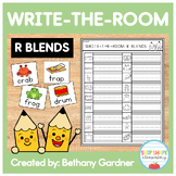 R Blends - Phonics Write-the-Room - Classroom Activity