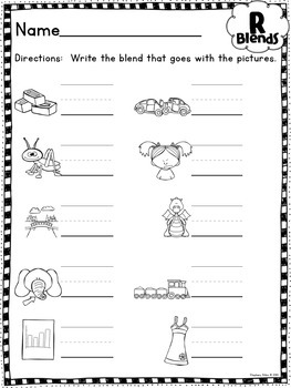 r blends printables by stephany dillon teachers pay teachers