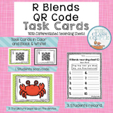 R Blends QR Code Task Cards