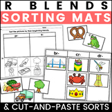 R Blends Sorting Mats and Cut-and-Paste Sorts Worksheets