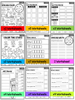 r blends worksheets r blends activities by little achievers tpt