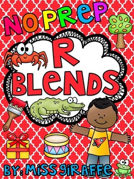 Preview of R Blends Worksheets and Activities No Prep Pack (Beginning Blends)