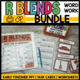 R Blends Worksheets and Activities Printable and Digital