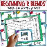 Consonant Blends With R Blends - Phonics Review Write the Room