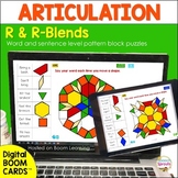 R Articulation and R-Blends BOOM Cards™ Speech Therapy Activity