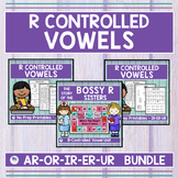 R-CONTROLLED VOWEL WORKSHEETS AND ACTIVITIES - DISTANCE LE