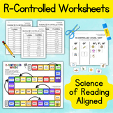 R-Controlled (Bossy R) Worksheets, Board Game, Anchor Char
