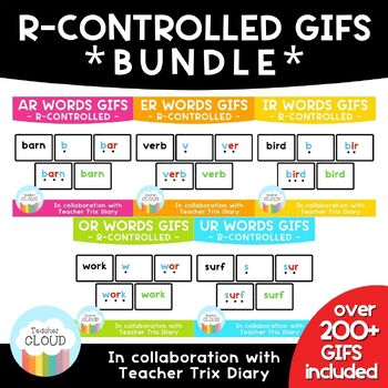 Preview of R-Controlled GIFS BUNDLE ($25 value)