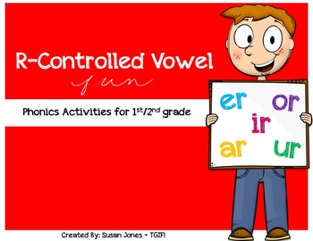 Preview of R Controlled Vowel Activities {FREEBIE}